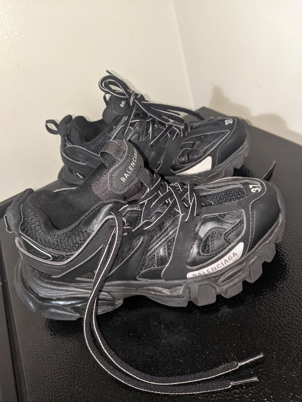 Balenciaga Black Track Runner